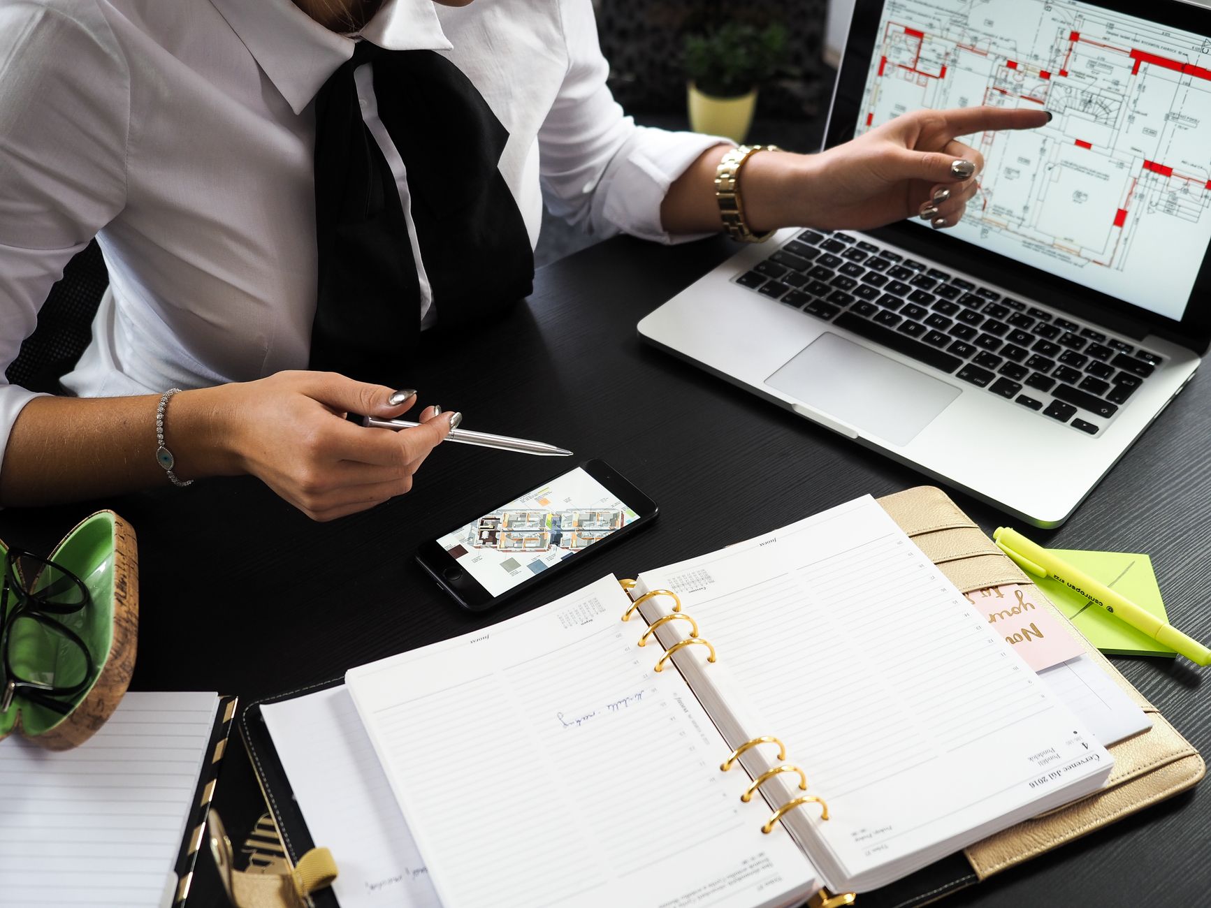 A professional updating their credentials and service areas online